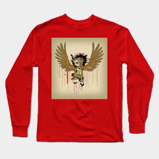 Grunge Angel Long Sleeve T-Shirt